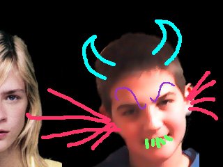 Lucy & her brother