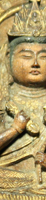 portable shrine detail