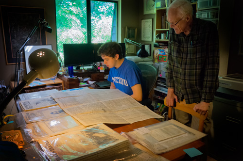 reading the 1865 news of Lincoln's death