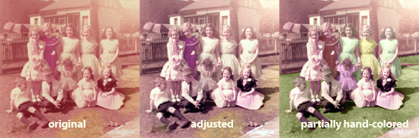 photo restoration sample